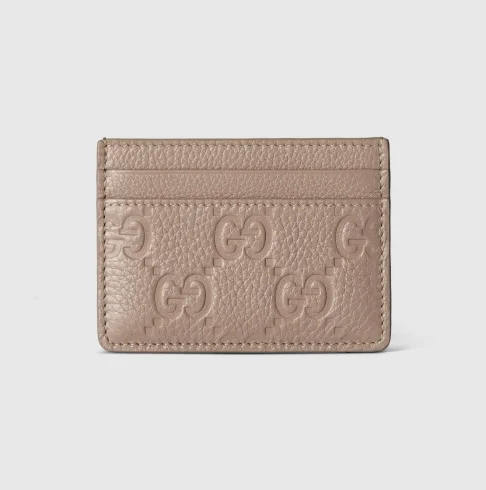 GG 엠블럼 카드 케이스
