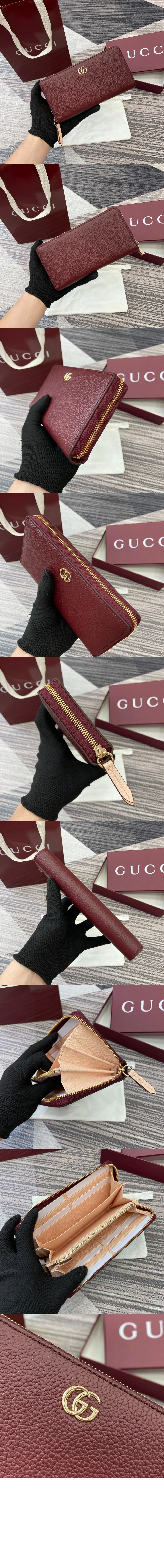 GG 마몽 장지갑 레더 상세