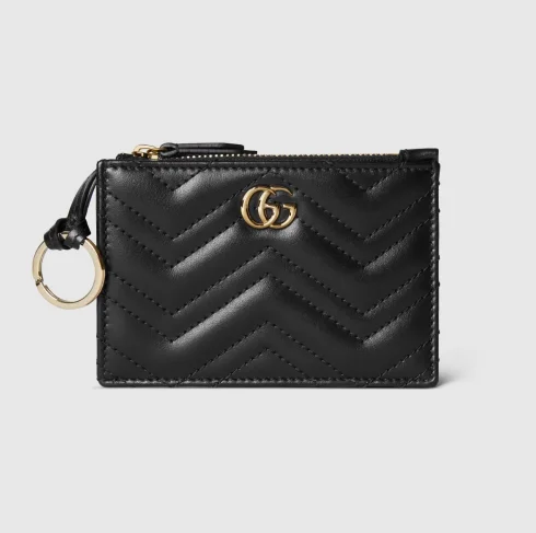 GG 마몽 키 케이스 블랙