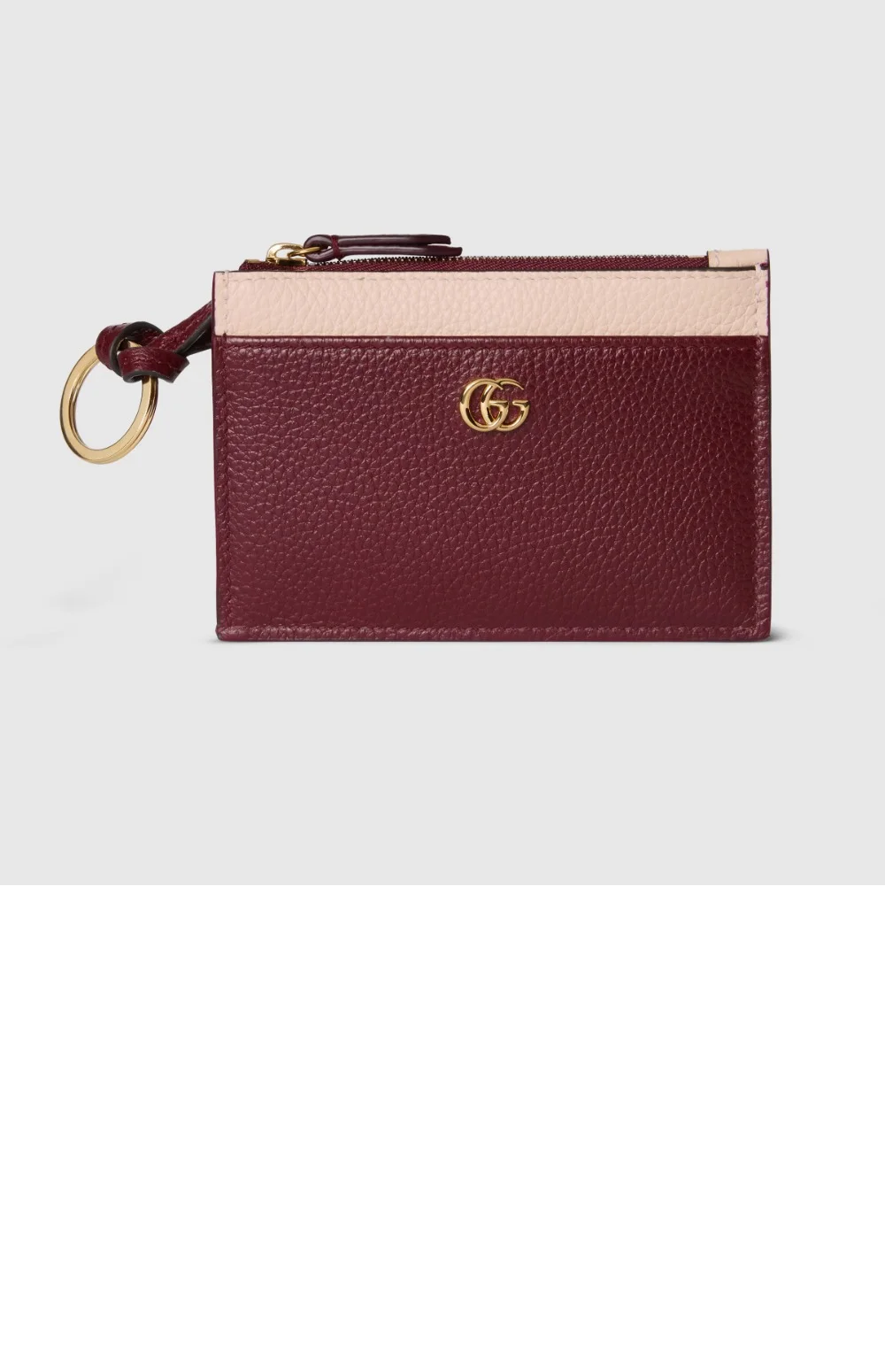GG 마몽 지퍼 키 파우치 상세