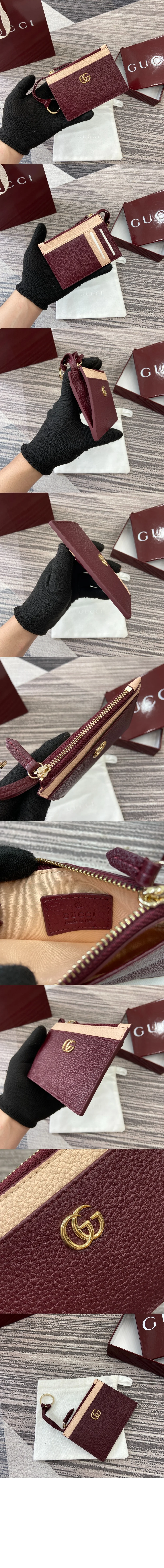 GG 마몽 지퍼 키 파우치 상세