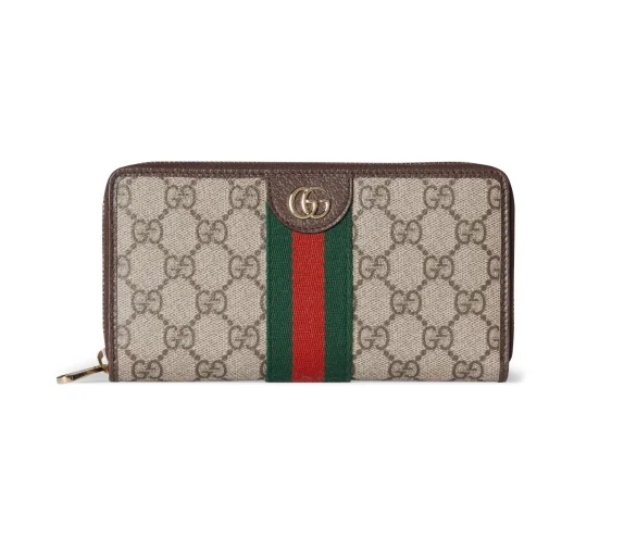 오피디아 컬렉션 풀 지퍼 지갑