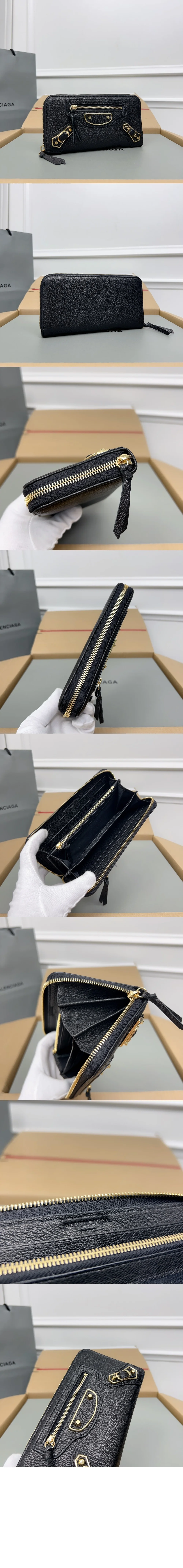 메탈릭 엣지 장지갑 상세