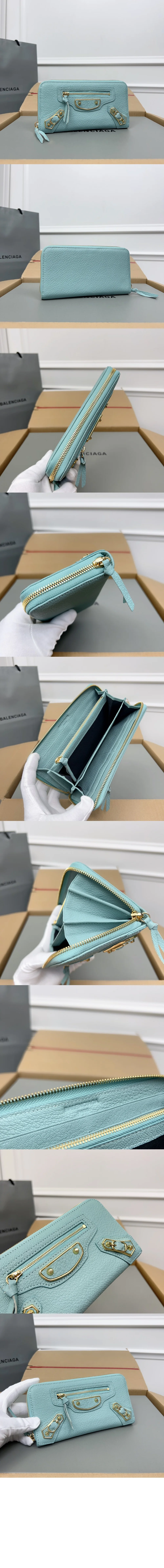 메탈릭 엣지 장지갑 상세