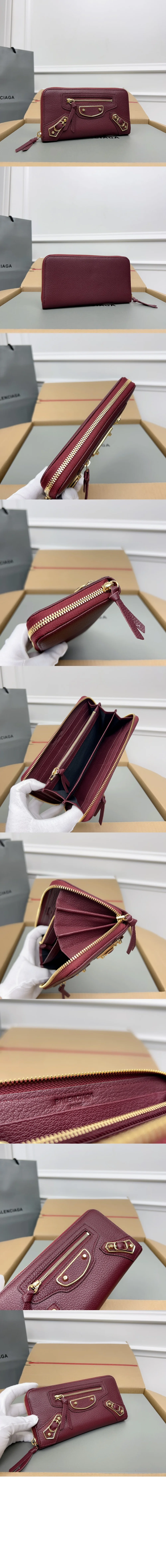 메탈릭 엣지 장지갑 상세