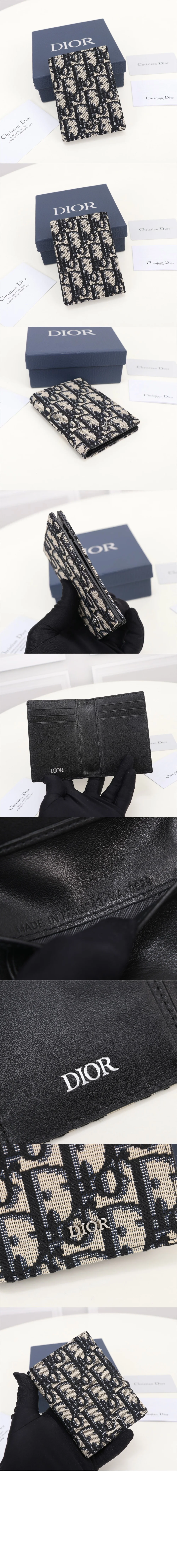 남성 2단 카드 지갑 상세