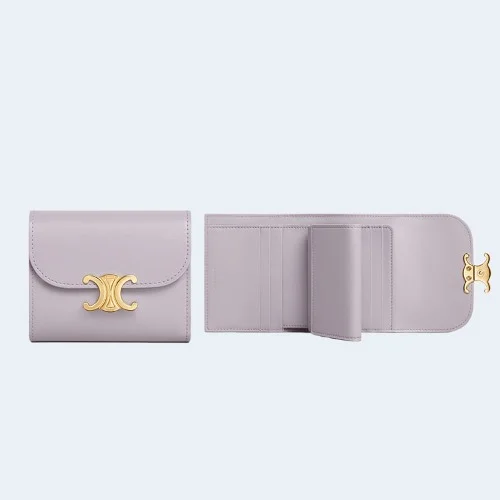 스몰 트리옹프 플랩 지갑 라이트 라일락