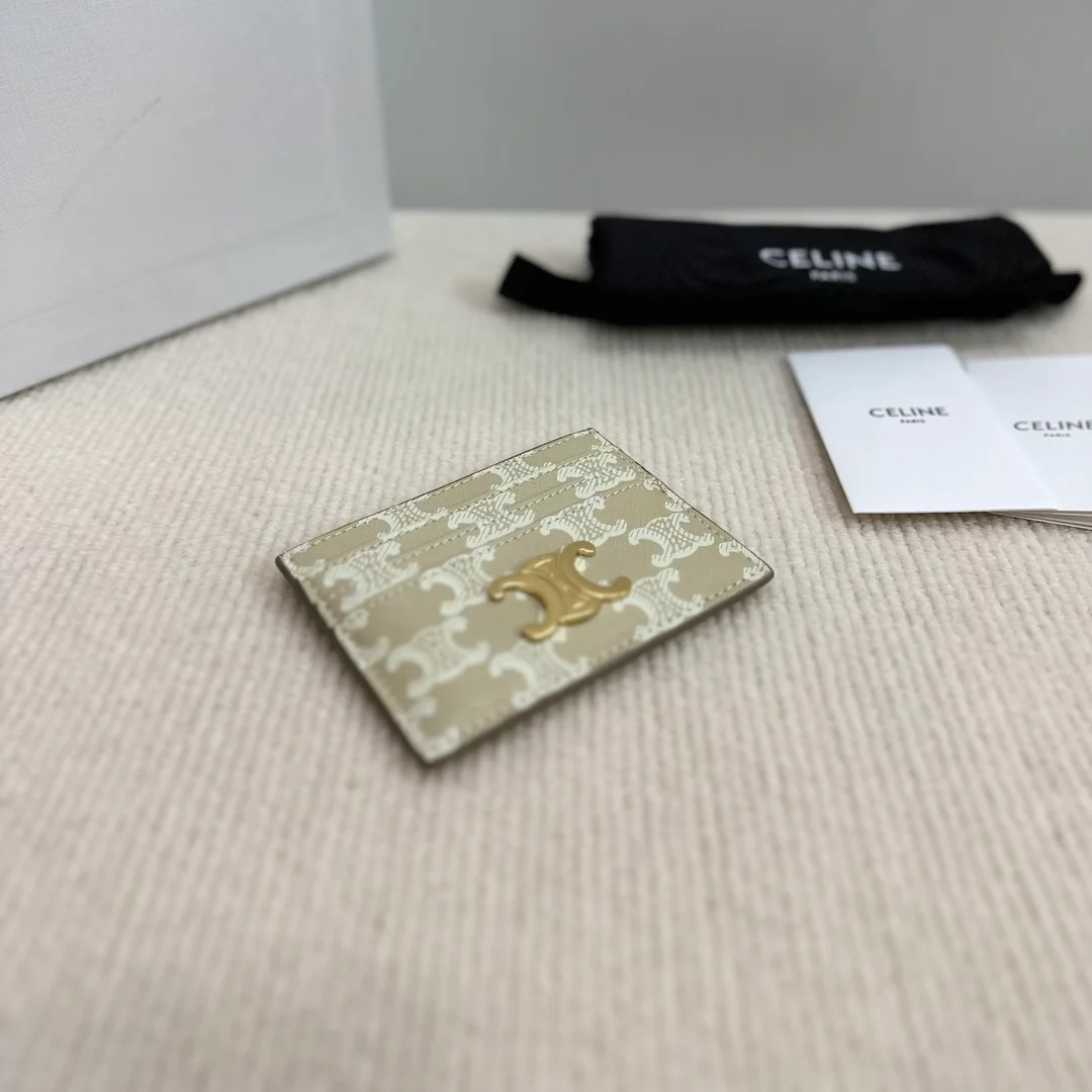 트리옹프 캔버스 카드 지갑 그레주 상세