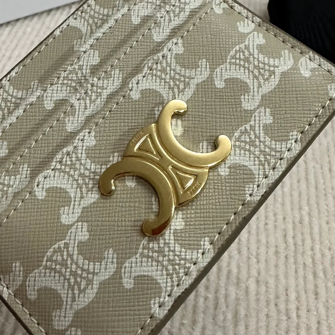 트리옹프 캔버스 카드 지갑 그레주 상세