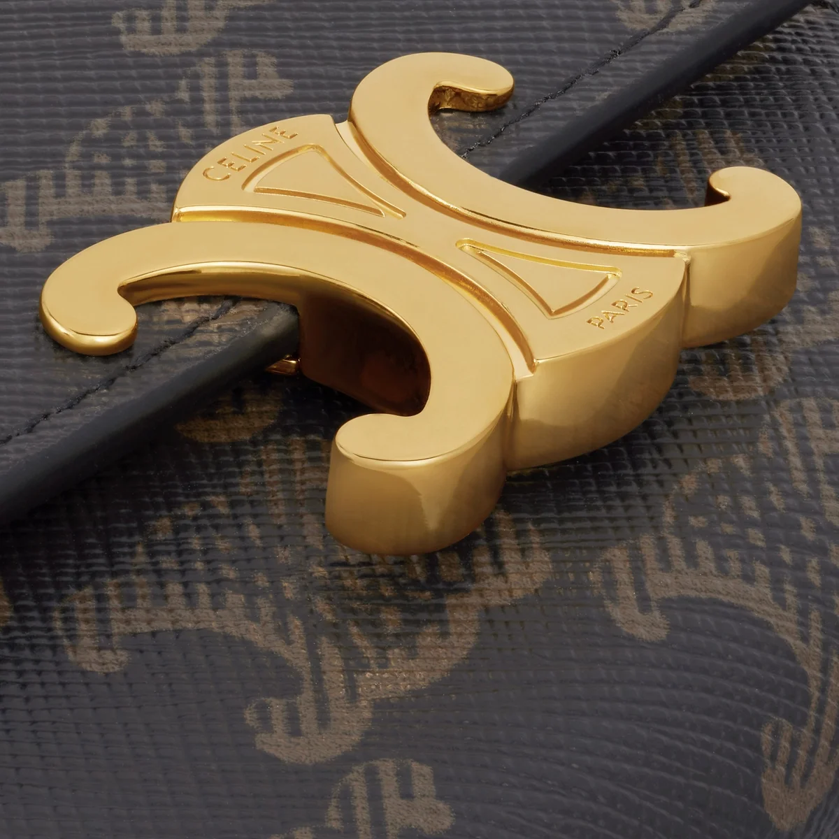 트리옹프 캔버스 동전 컴팩트 지갑 탠 상세