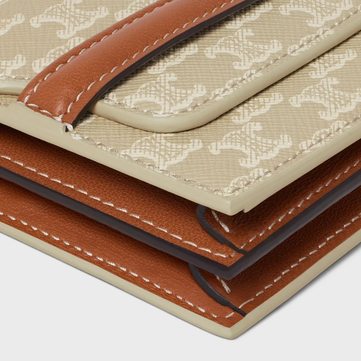 트리옹프 캔버스 명함 지갑 그레주 상세