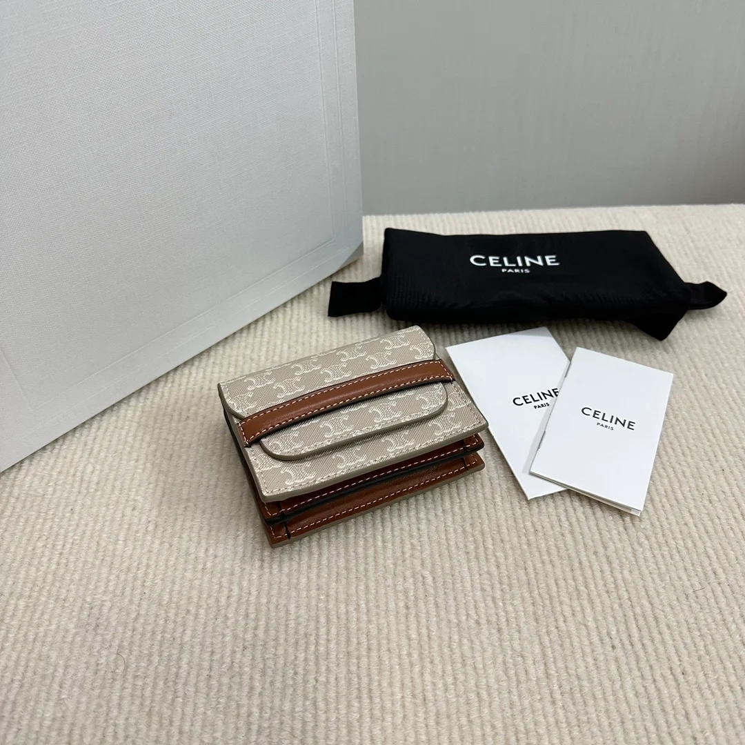 트리옹프 캔버스 명함 지갑 그레주 상세