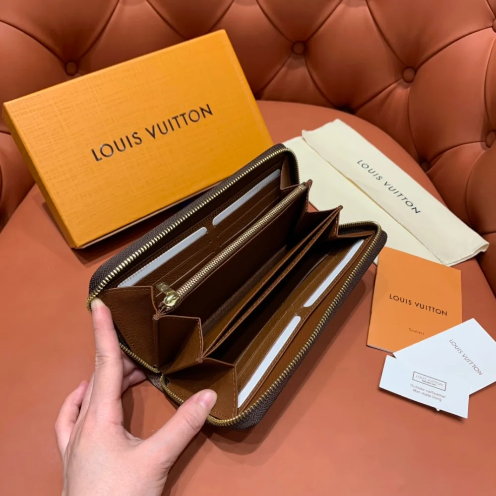 오거나이저 지퍼 장지갑 N60017 / 19 x 10 cm 상세