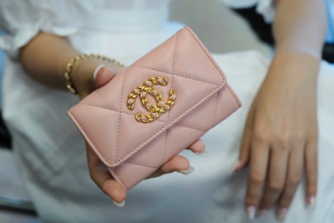 19 플랩 카드 홀더 핑크 상세