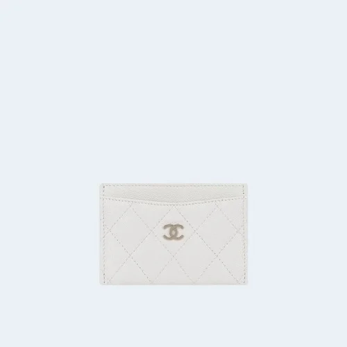 클래식 카드 홀더 화이트