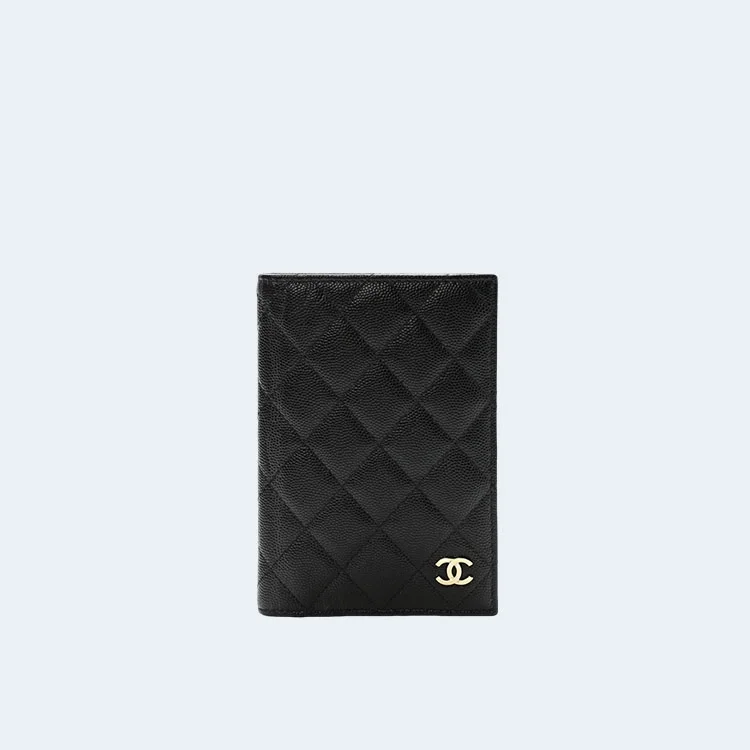 캐비어 여권 지갑 상세