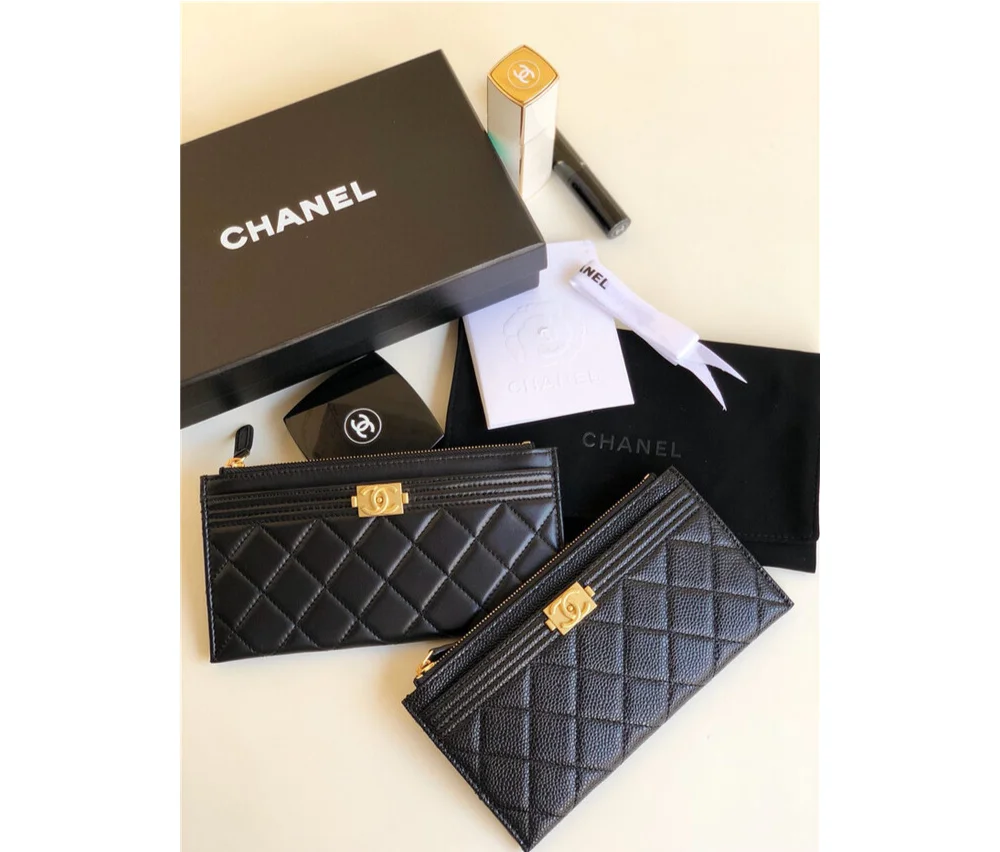 보이 지퍼 파우치 월릿 상세