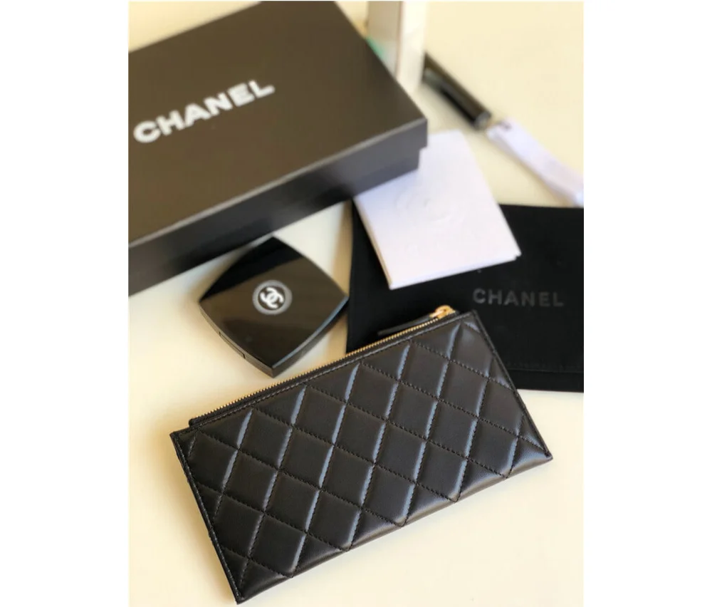 보이 지퍼 파우치 월릿 상세