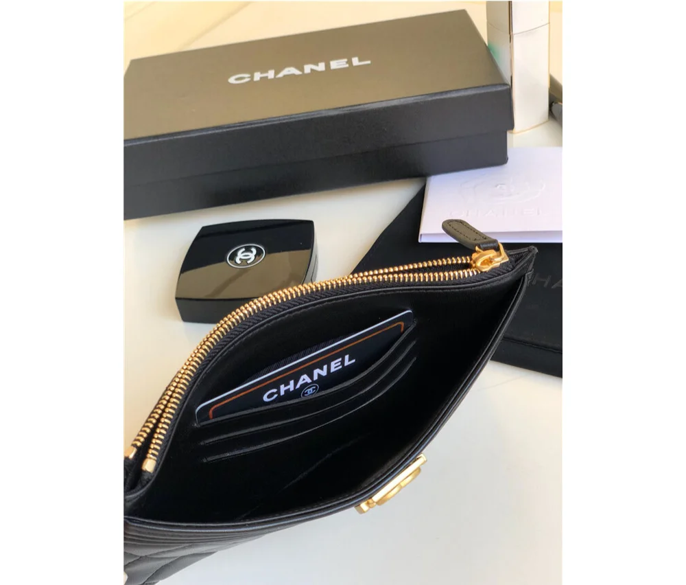 보이 지퍼 파우치 월릿 상세