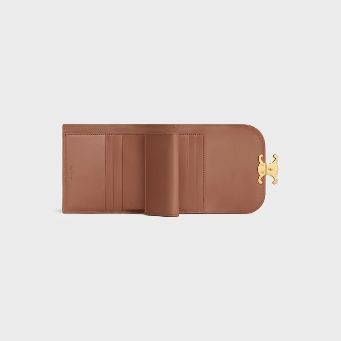 스몰 트리옹프 지갑 브라운 상세