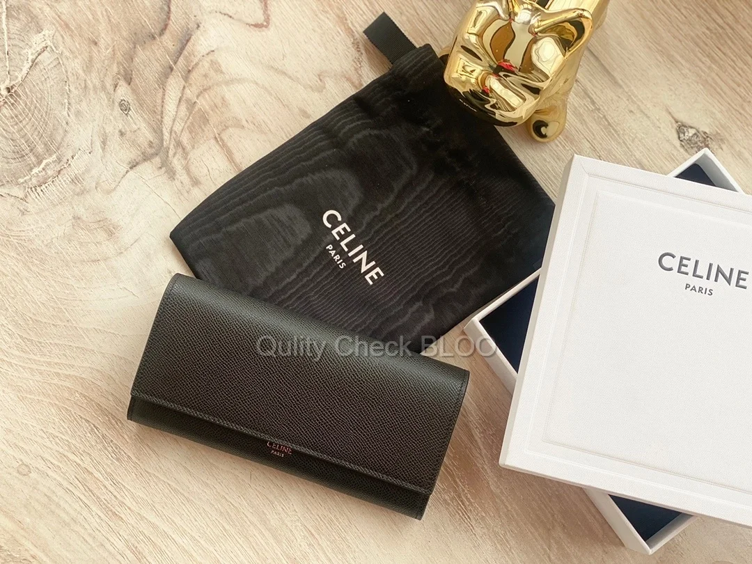 플랩 장지갑 블랙 상세