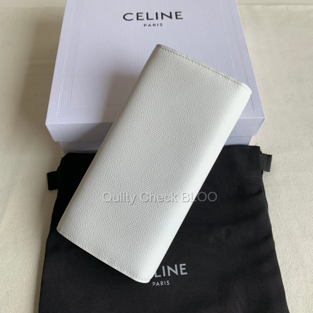 라지 플랩 장지갑 화이트 상세