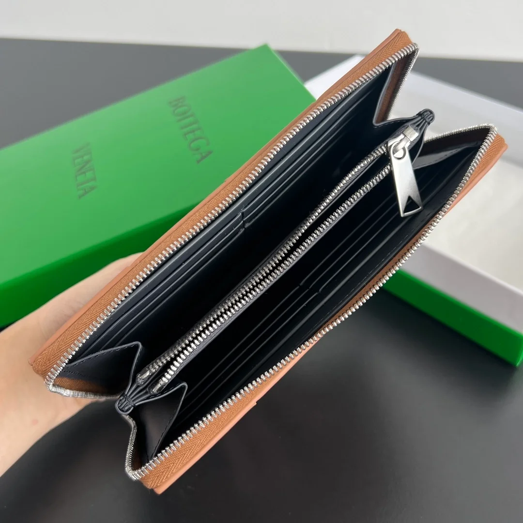 카세트 집 어라운드 지갑 카멜 상세