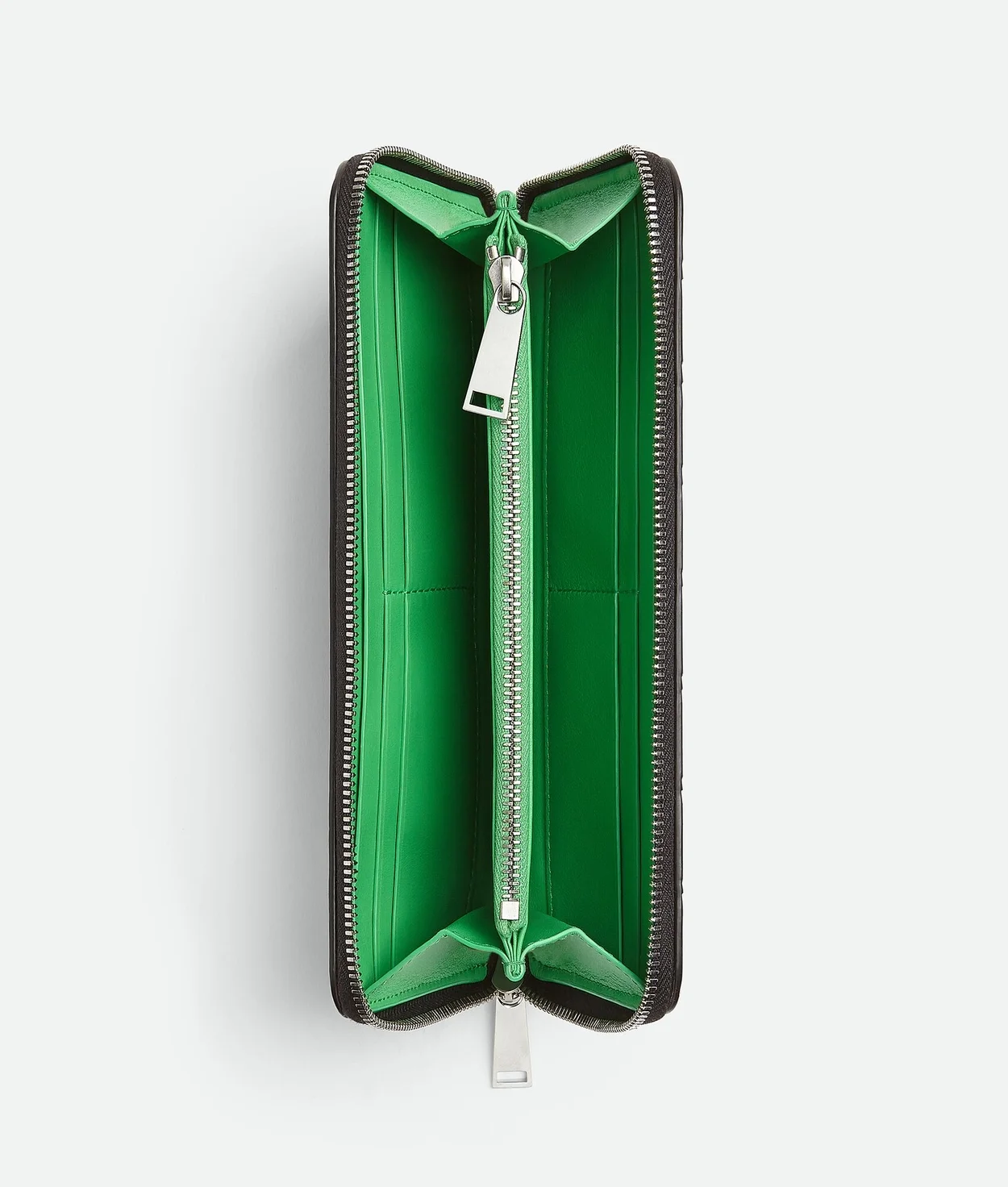 인트레치아토 어라운드 지갑 블랙/페러킷 상세