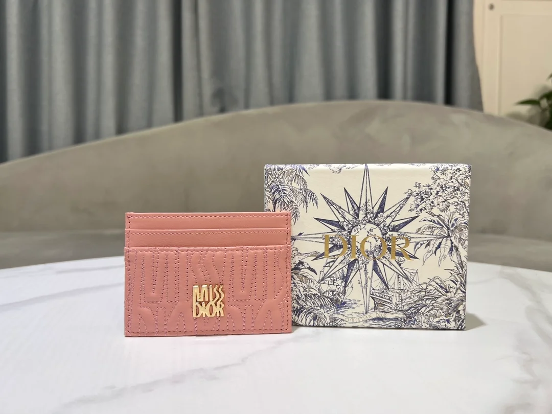 카드 지갑 페일핑크 상세