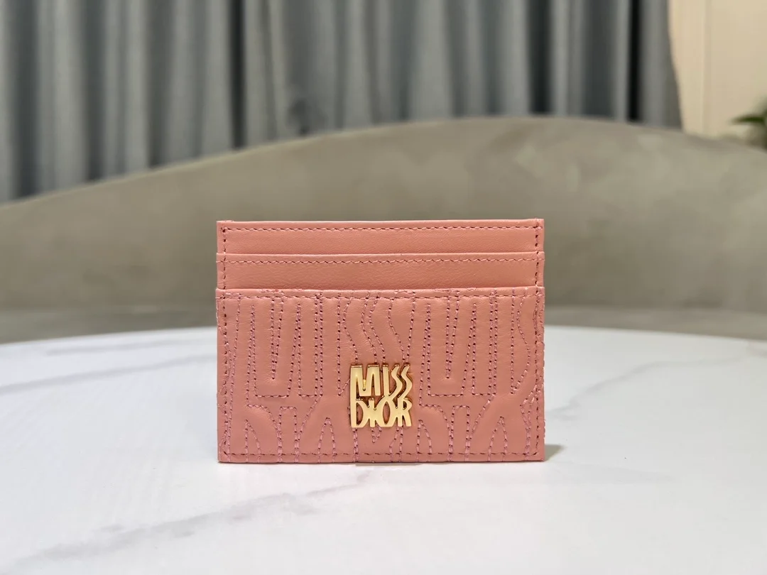 카드 지갑 페일핑크 상세