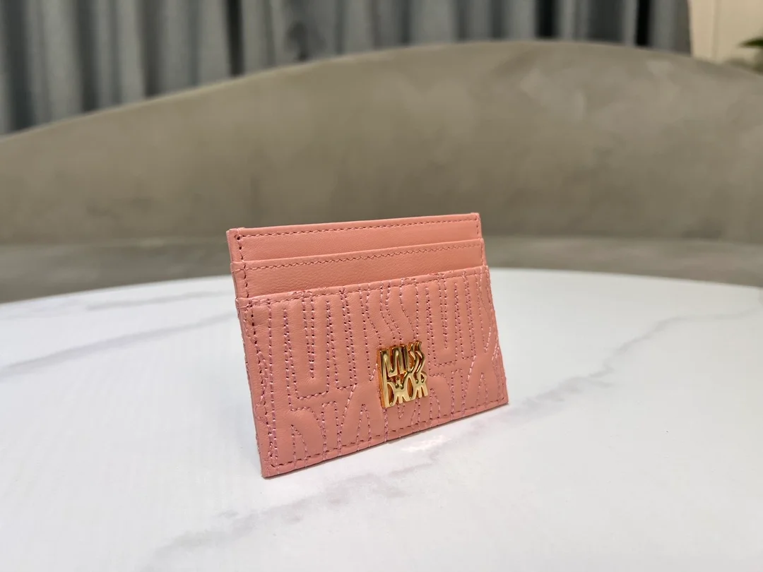 카드 지갑 페일핑크 상세