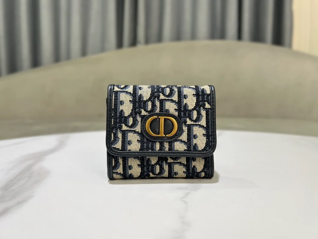 30 몽테인 오블리크 자카드 로터스 지갑 상세