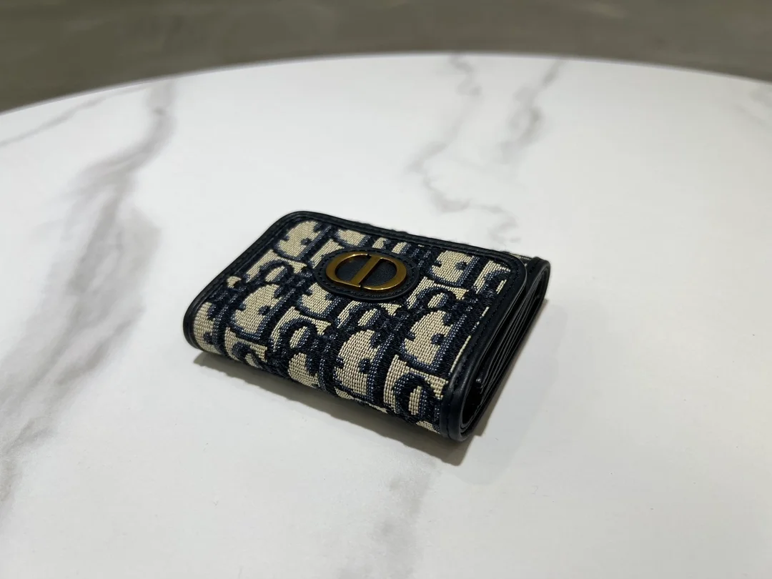 30 몽테인 오블리크 자카드 로터스 지갑 상세