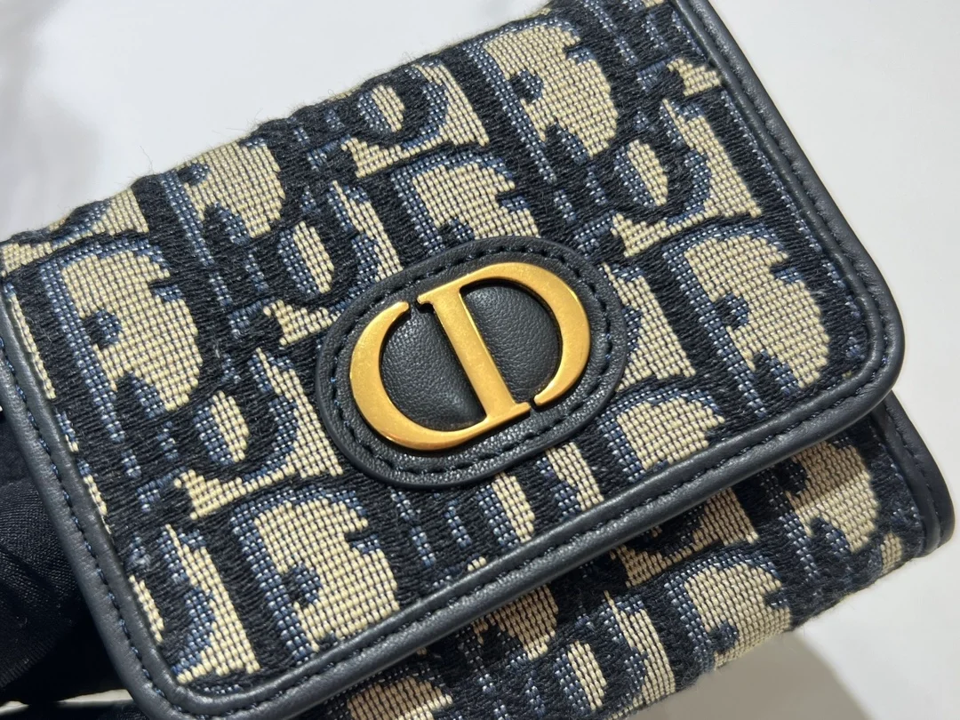 30 몽테인 오블리크 자카드 로터스 지갑 상세