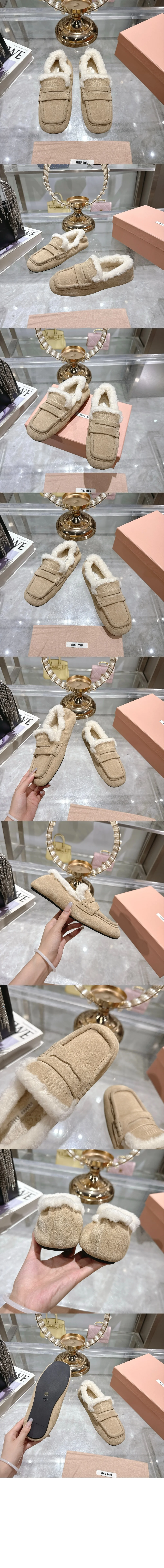 루슈 스웨이드 로퍼 5D341E 상세