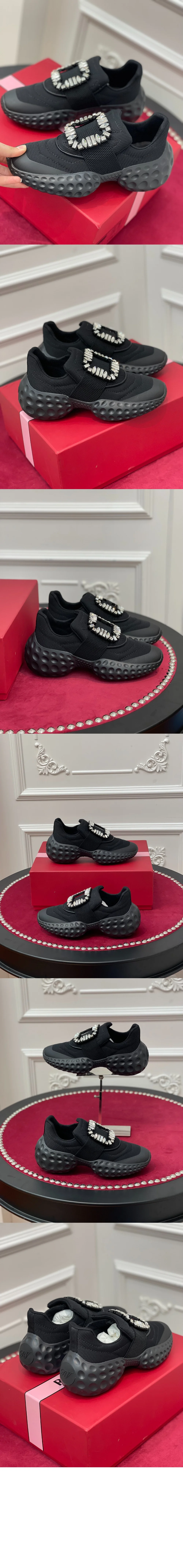 비브 런 라이트 스트라스 버클 스니커즈 6373 상세