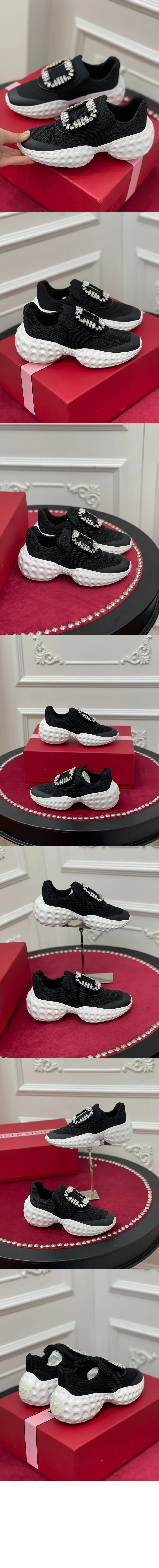 비브 런 라이트 스트라스 버클 스니커즈 6373 상세