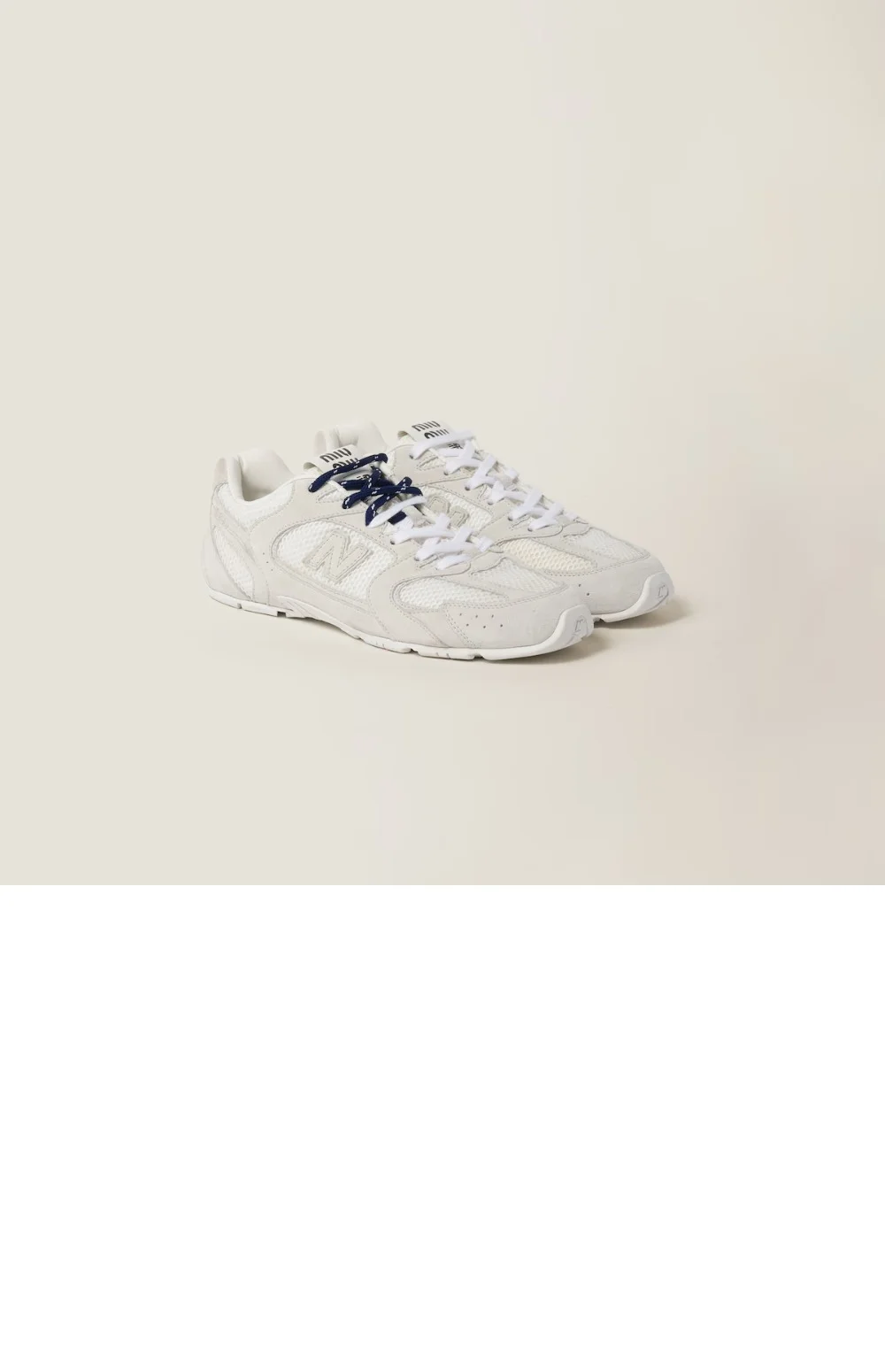 뉴발란스 스웨이드 및 메쉬 스니커즈 5E165E 상세