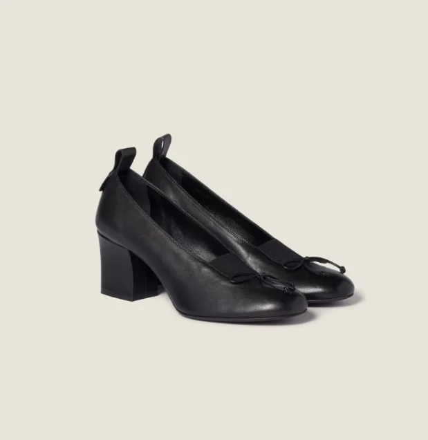 엘랑 나파 가죽 펌프스 5I551E