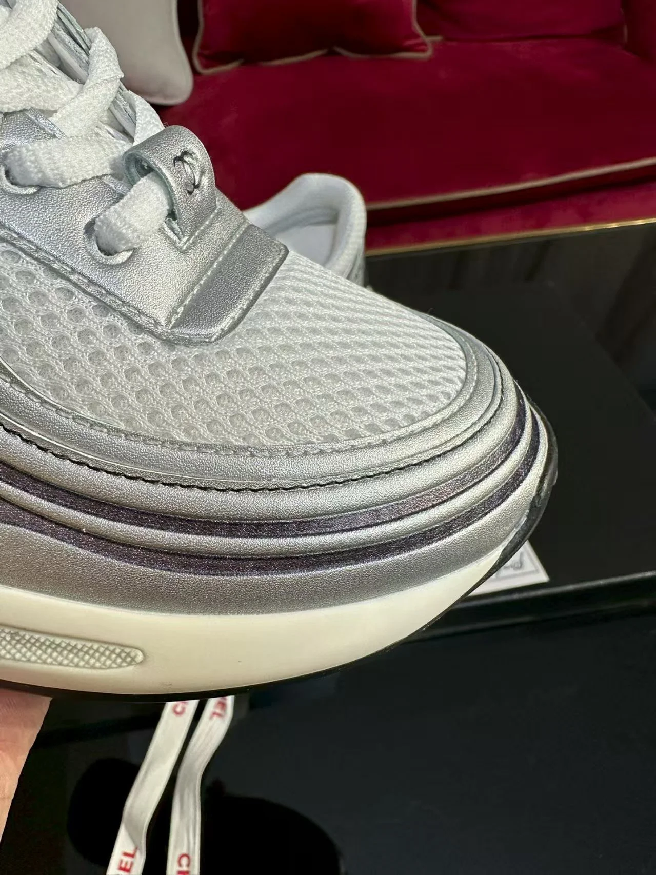 크루즈 테니스 스니커즈 화이트 상세