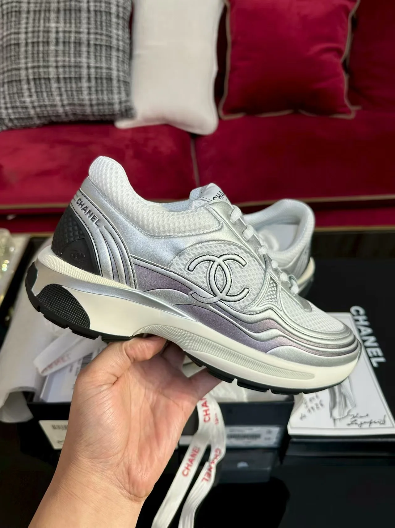 크루즈 테니스 스니커즈 화이트 상세