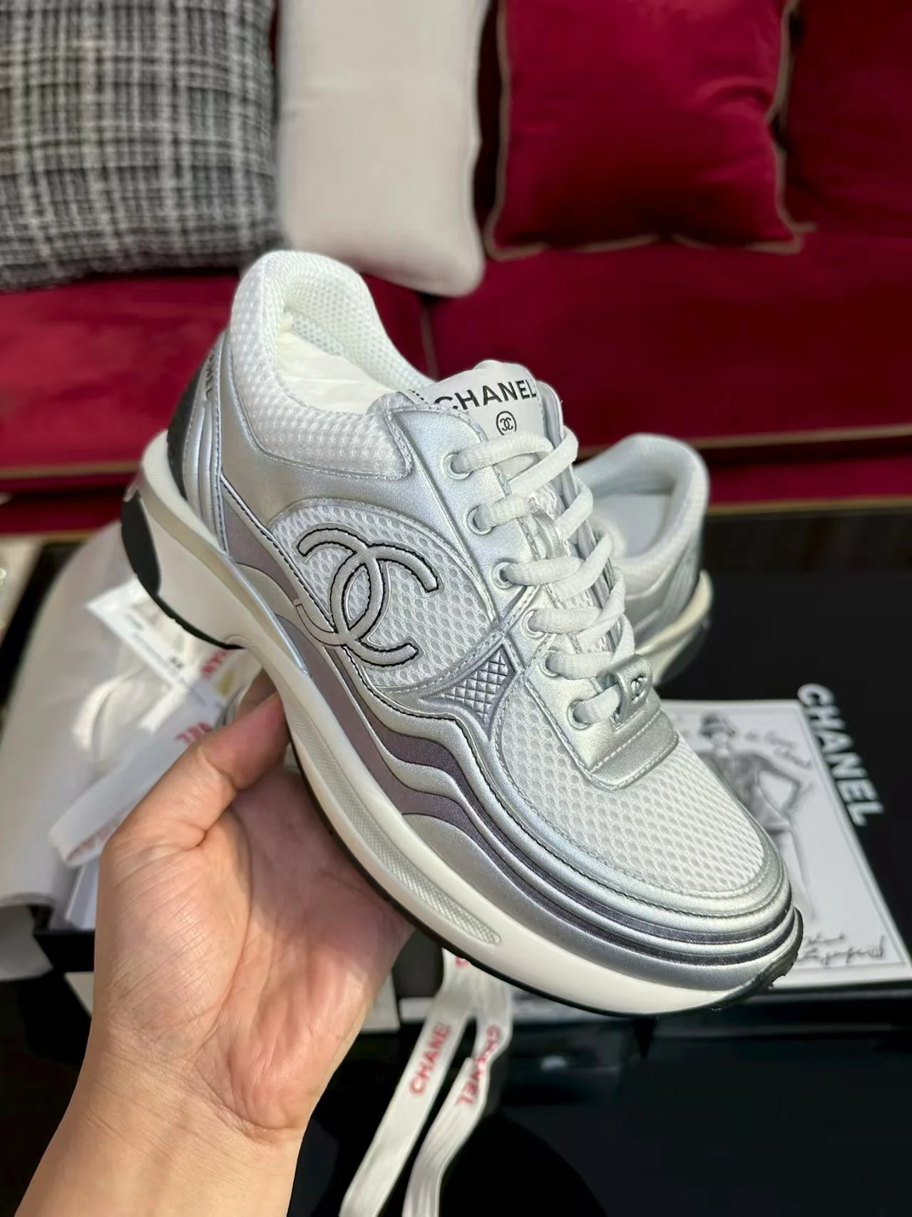 크루즈 테니스 스니커즈 화이트 상세