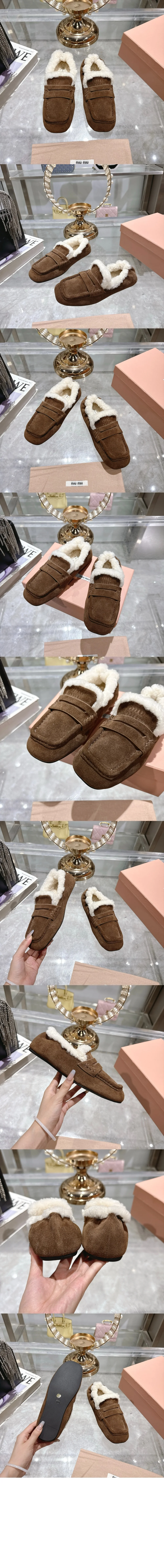 루슈 스웨이드 로퍼 상세