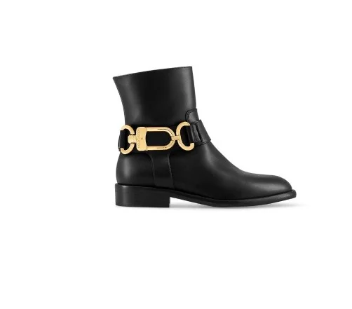 웨스트사이드 플랫 앵클부츠