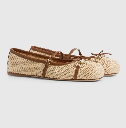 홀스빗 플랫 슈즈