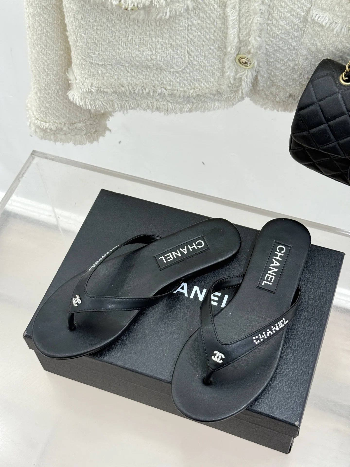 25C 봄여름 큐빅 레터링 조리 (2color) 상세