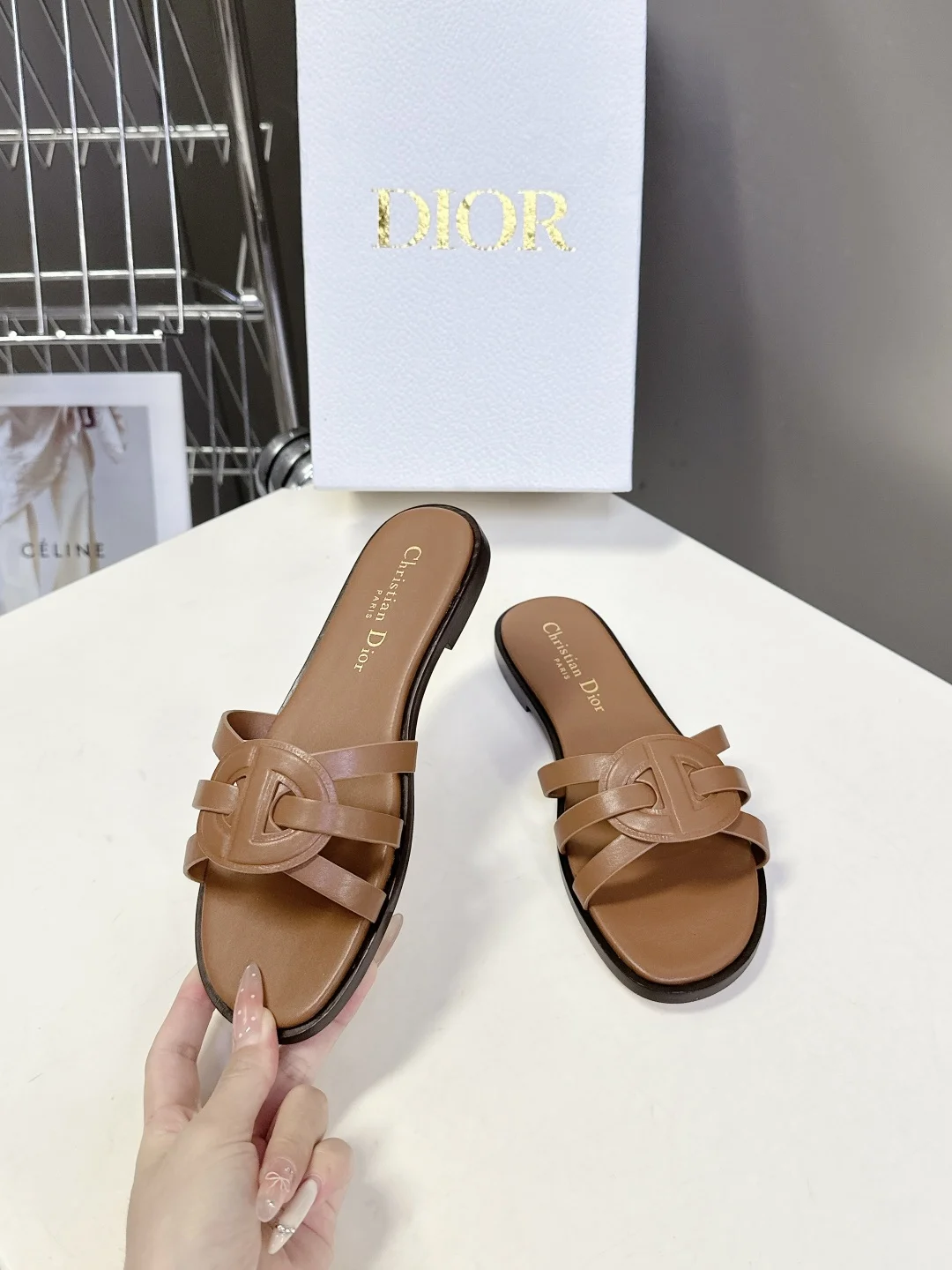 25 봄여름 신상 CD 슬리퍼(5color) 상세