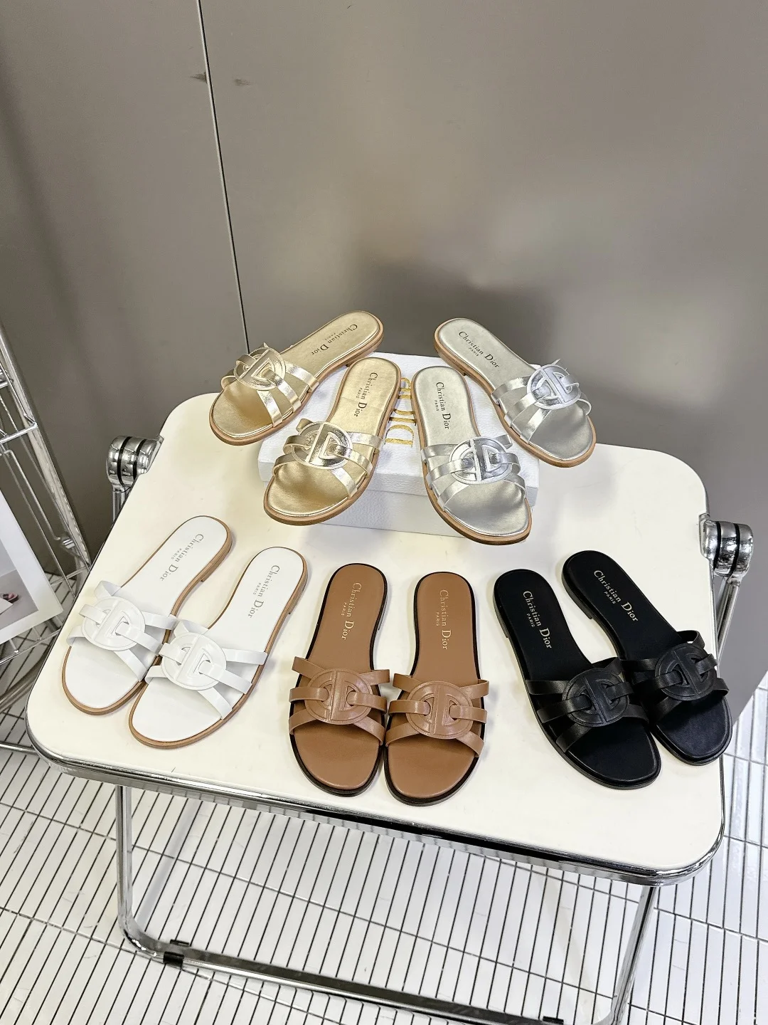 25 봄여름 신상 CD 슬리퍼(5color)