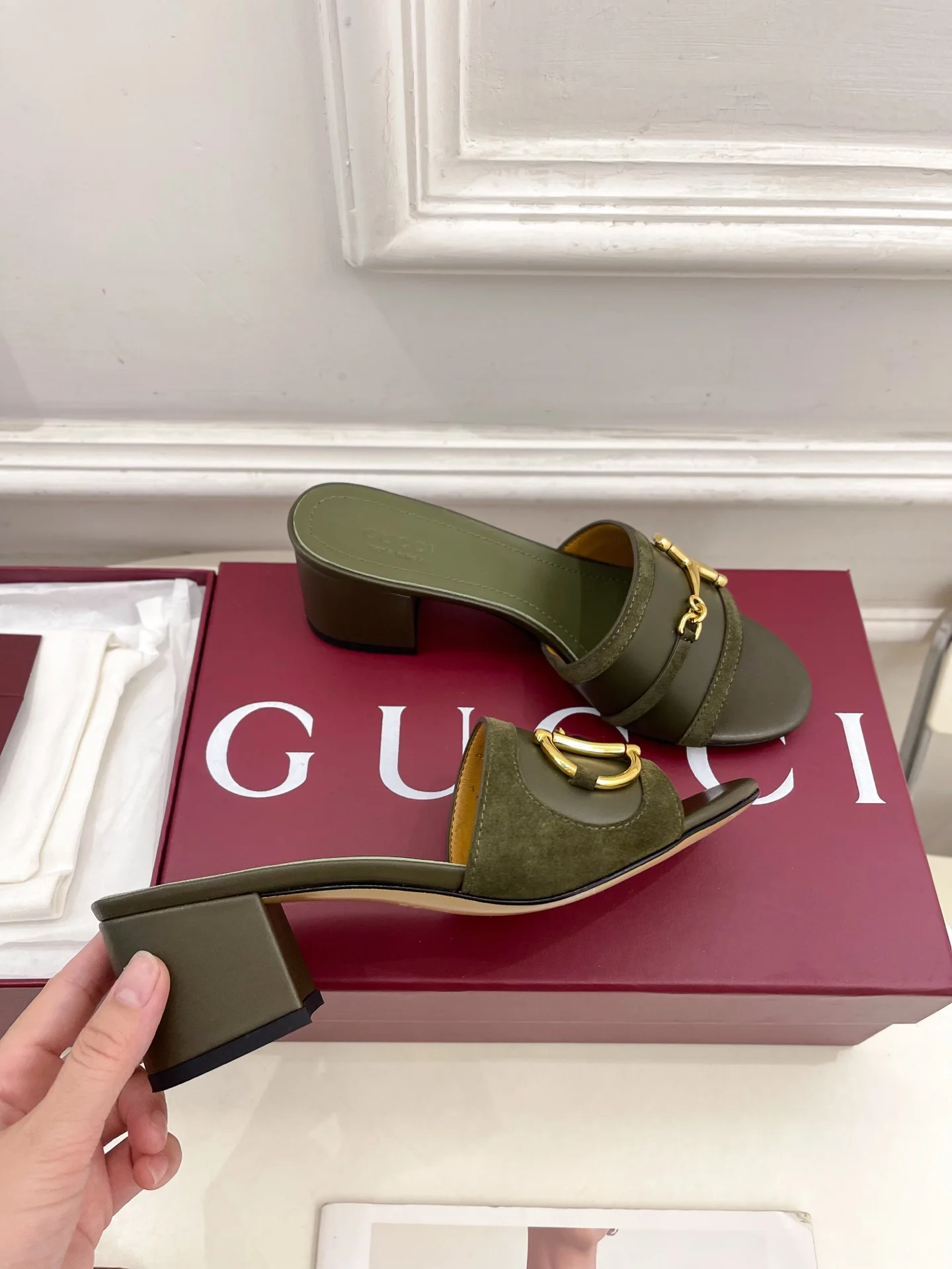 홀스빗 통굽 슬리퍼(4color) 상세