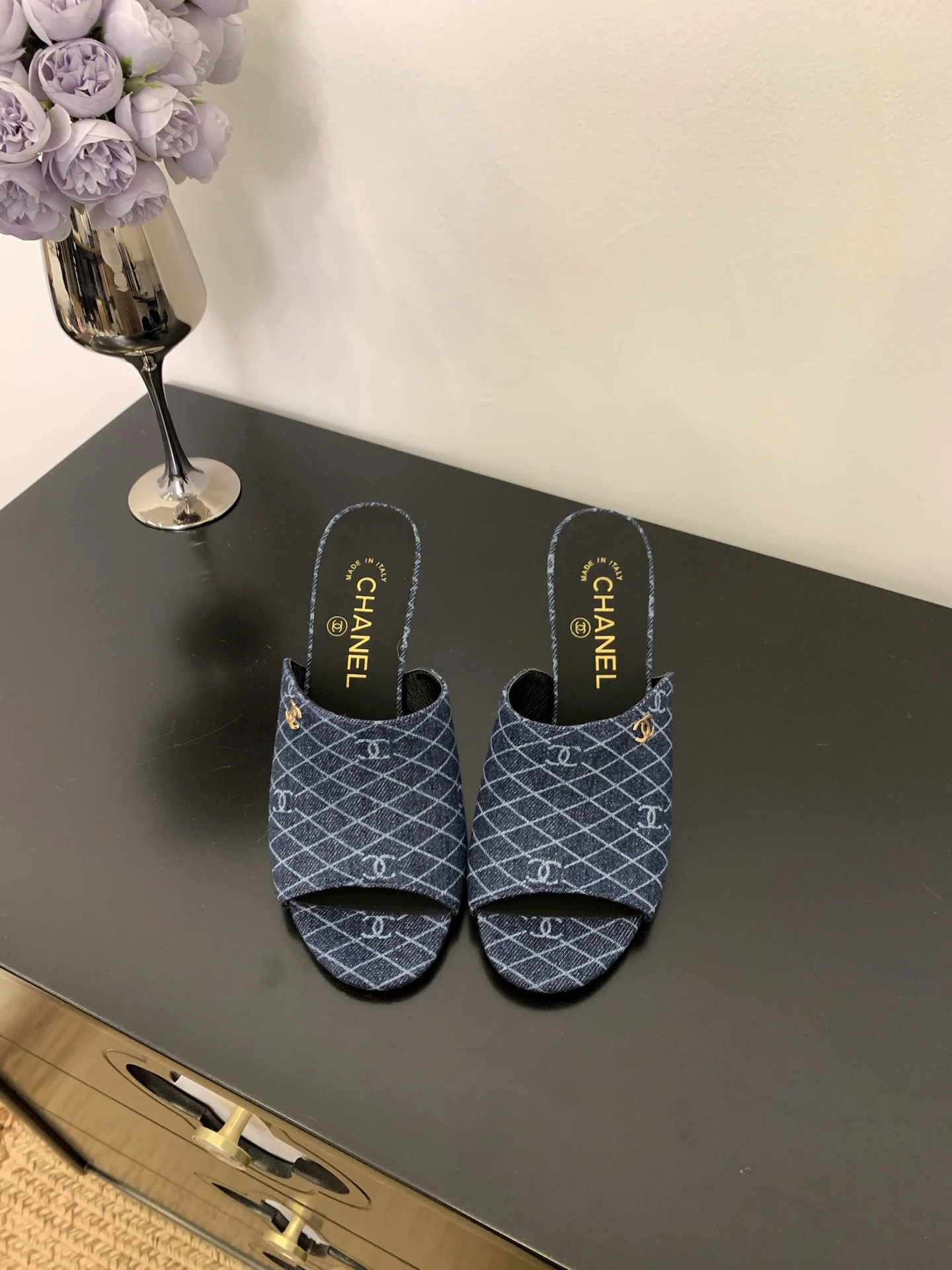 25 신상 일자 와인잔굽 슬리퍼(7color)